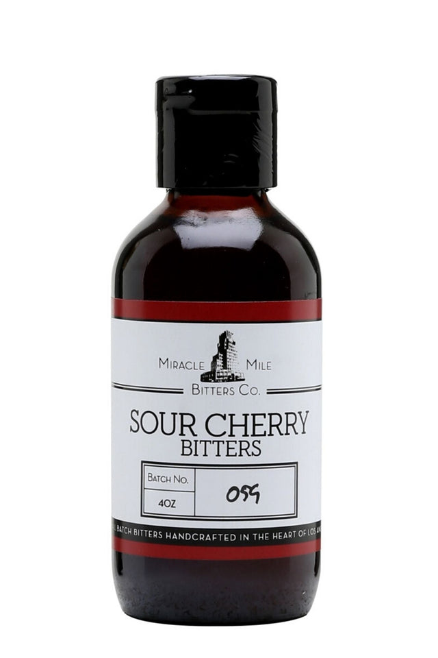 Bottle of Miracle Mile Bitters Co. Sour Cherry Bitters-Spirits-Flatiron SF