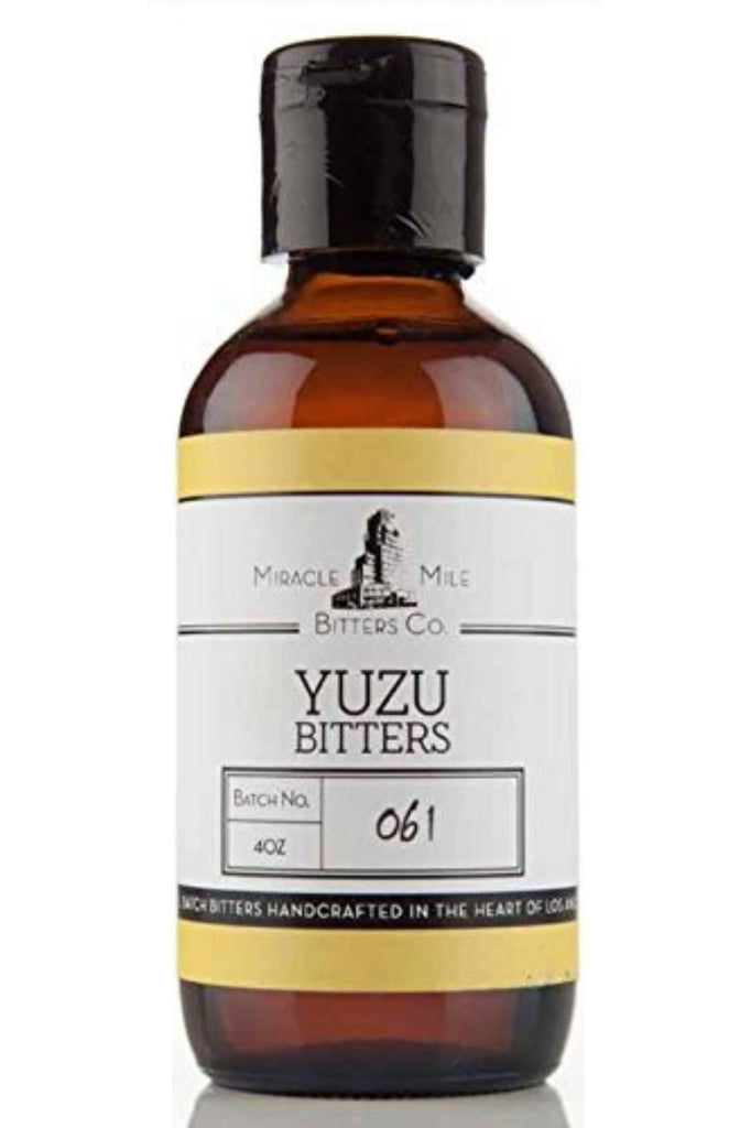 Bottle of Miracle Mile Bitters Co. Yuzu Bitters-Spirits-Flatiron SF