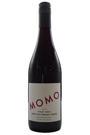 Bottle of Momo Marlborough Pinot Noir 2023-Red Wine-Flatiron SF