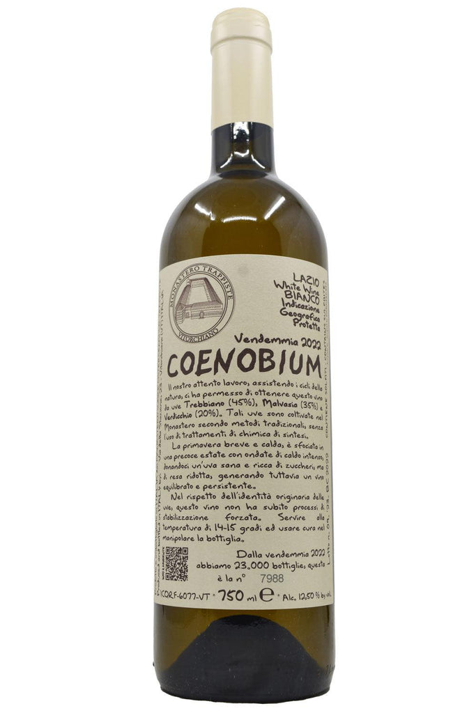 Bottle of Monastero Suore Cistercensi Lazio Bianco Coenobium 2022-Orange Wine-Flatiron SF