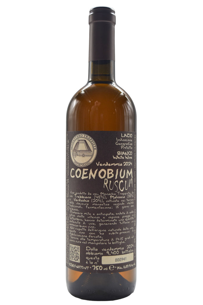 Bottle of Monastero Suore Cistercensi Lazio Bianco Coenobium Ruscum 2024-White Wine-Flatiron SF