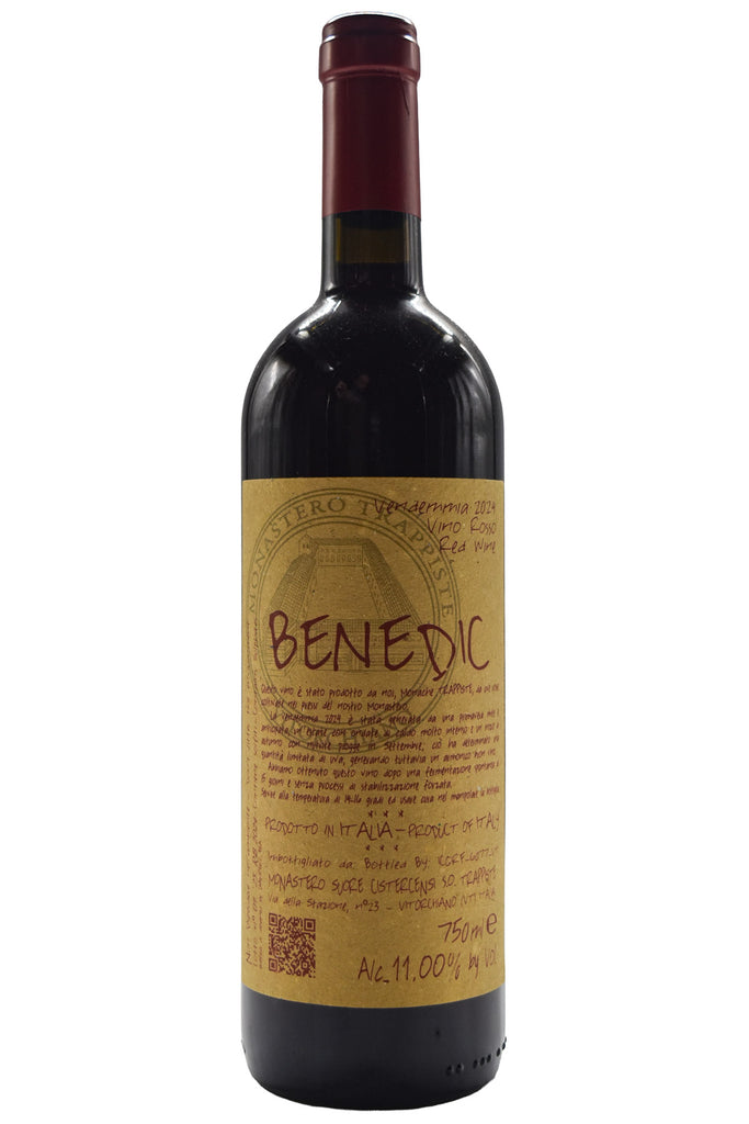 Bottle of Monastero Suore Cistercensi Lazio Rosso Benedic 2024-Red Wine-Flatiron SF