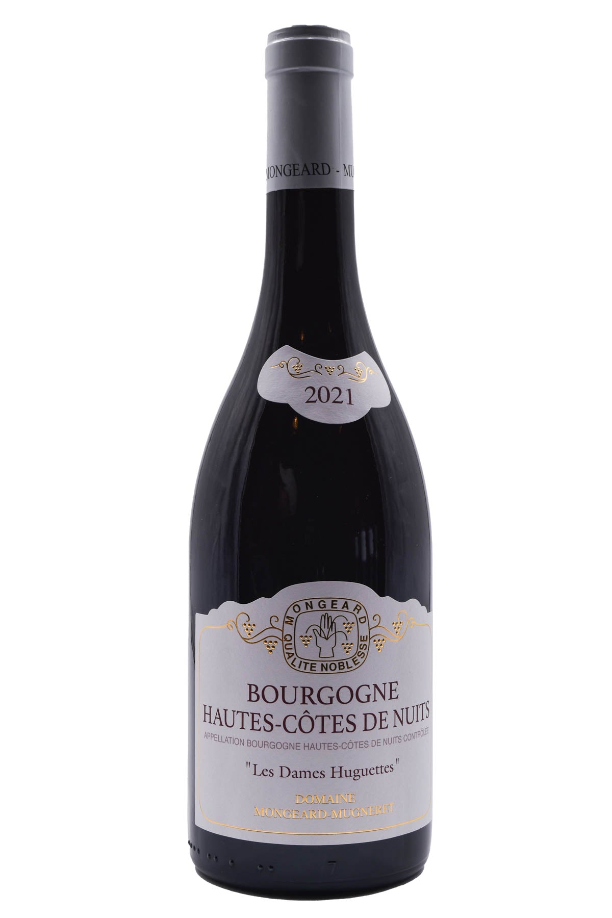 Bottle of Mongeard-Mugneret Bourgogne Hautes-Cotes de Nuits Les Dames Huguettes 2021-Red Wine-Flatiron SF