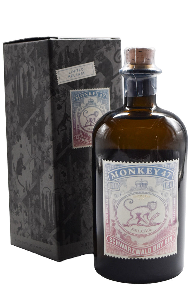 Bottle of Monkey 47 Distiller's Cut Schwarzwald Dry Gin (375ml)-Spirits-Flatiron SF