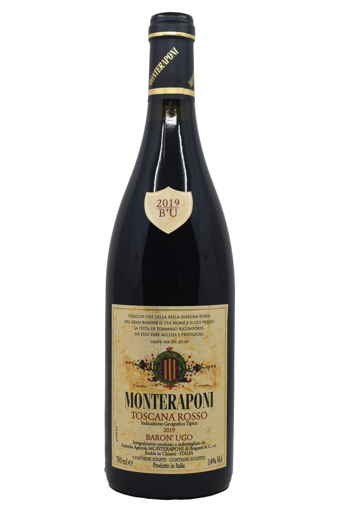 Bottle of Monteraponi Toscana Rosso Baron Ugo 2019-Red Wine-Flatiron SF