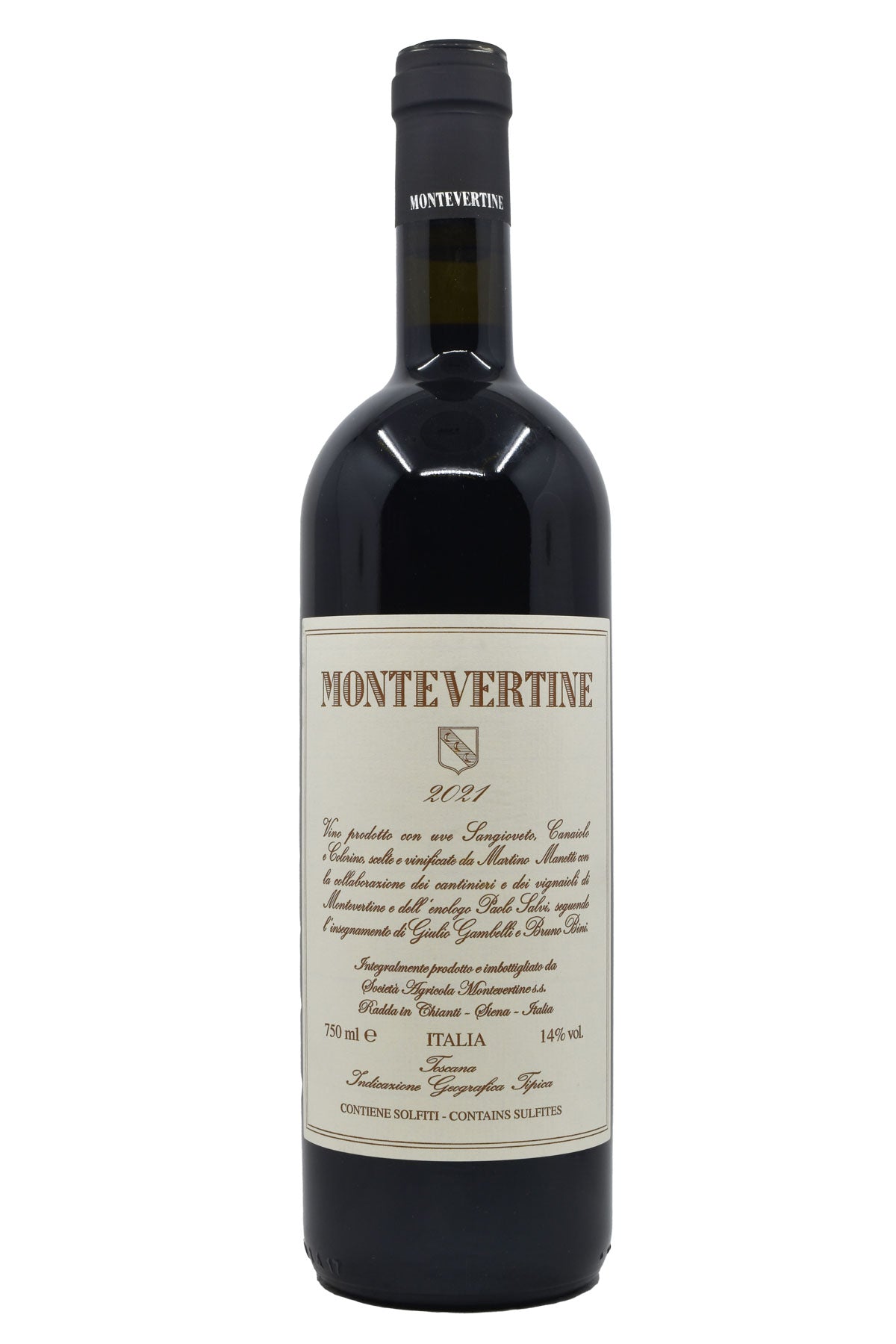 Bottle of Montevertine Toscana IGT 2021-Red Wine-Flatiron SF