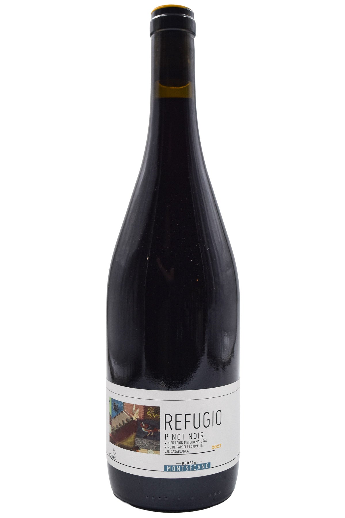 Bottle of Montsecano Valle de Casablanca Pinot Noir Refugio 2022-Red Wine-Flatiron SF