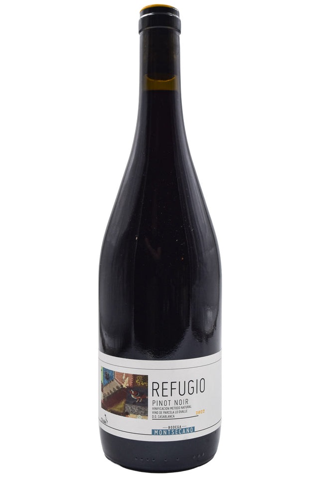 Bottle of Montsecano Valle de Casablanca Pinot Noir Refugio 2022-Red Wine-Flatiron SF