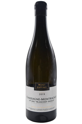 Bottle of Morey Coffinet Chassagne Montrachet 1er Cru Blanchot Dessus 2019 [NET]-White Wine-Flatiron SF