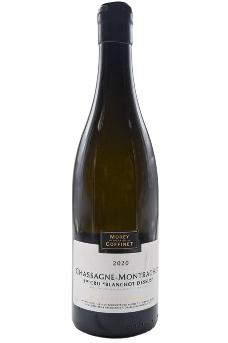 Bottle of Morey Coffinet Chassagne Montrachet 1er Cru Blanchot Dessus 2020 [NET]-White Wine-Flatiron SF