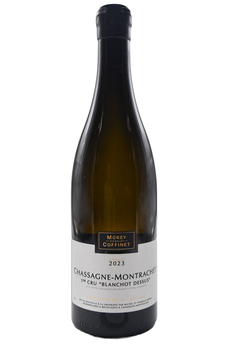 Bottle of Morey Coffinet Chassagne Montrachet 1er Cru Blanchots Dessus 2023 [NET]-White Wine-Flatiron SF
