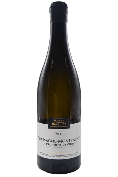 Bottle of Morey Coffinet Chassagne Montrachet 1er Cru Dent de Chien 2019 [NET]-White Wine-Flatiron SF