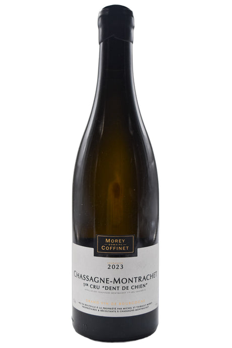 Bottle of Morey Coffinet Chassagne Montrachet 1er Cru Dent de Chien 2023 [NET]-White Wine-Flatiron SF