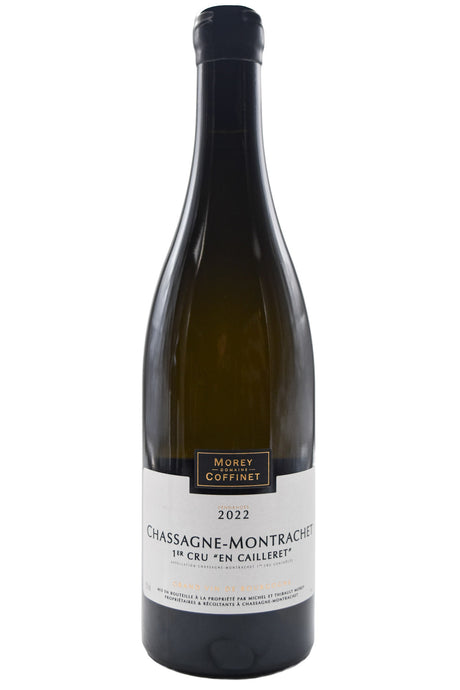 Bottle of Morey Coffinet Chassagne Montrachet 1er Cru En Cailleret 2022 [NET]-White Wine-Flatiron SF