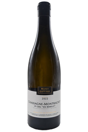 Bottle of Morey Coffinet Chassagne Montrachet 1er Cru En Remilly 2022 [NET]-White Wine-Flatiron SF