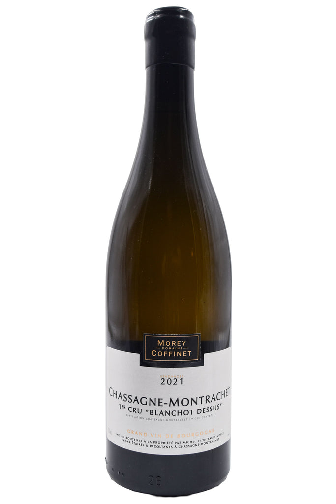 Bottle of Morey Coffinet Chassagne-Montrachet Blanchot Dessus 2021 [NET]-White Wine-Flatiron SF