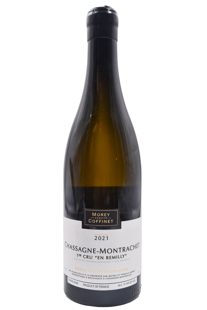 Bottle of Morey Coffinet Chassagne-Montrachet En Remilly 2021 [NET]-White Wine-Flatiron SF