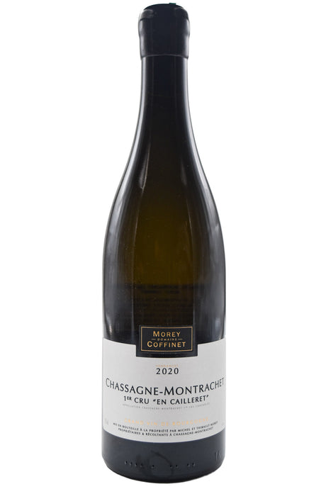 Bottle of Morey Coffinet Chassange Montrachet 1er Cru En Cailleret 2020 [NET]-White Wine-Flatiron SF