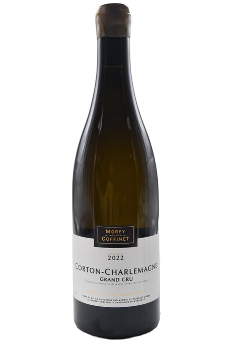 Bottle of Morey Coffinet Corton Charlemagne Grand Cru 2022 [NET]-White Wine-Flatiron SF