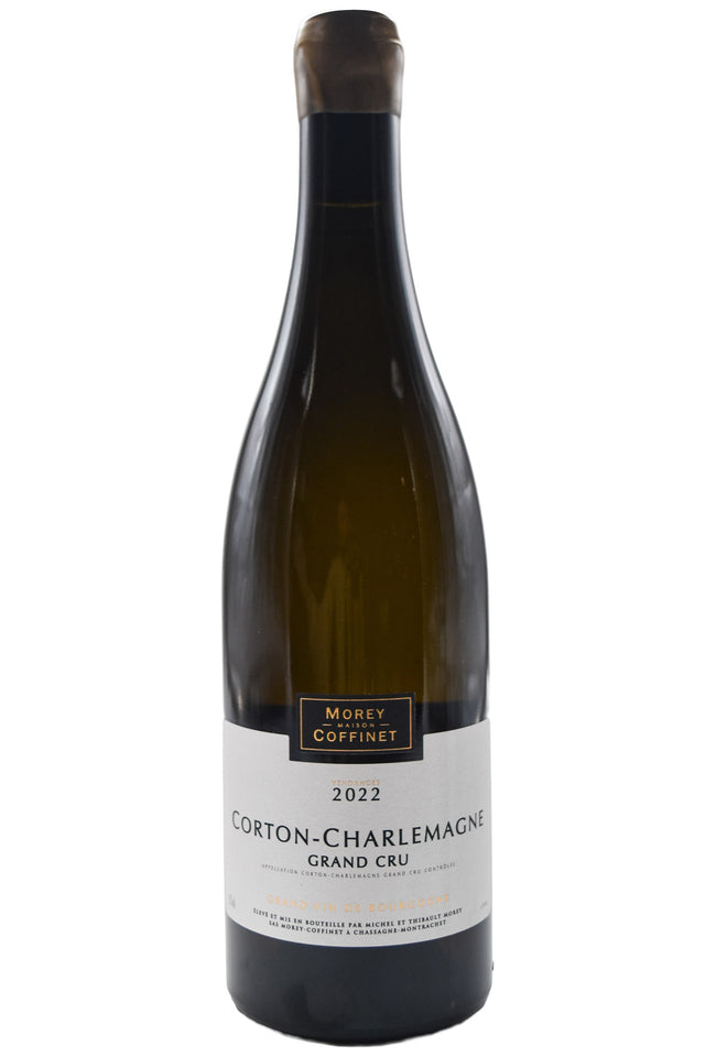 Bottle of Morey Coffinet Corton Charlemagne Grand Cru 2022 [NET]-White Wine-Flatiron SF