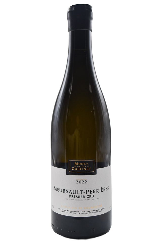 Bottle of Morey Coffinet Meursault 1er Cru Les Perrieres 2022 [NET]-White Wine-Flatiron SF