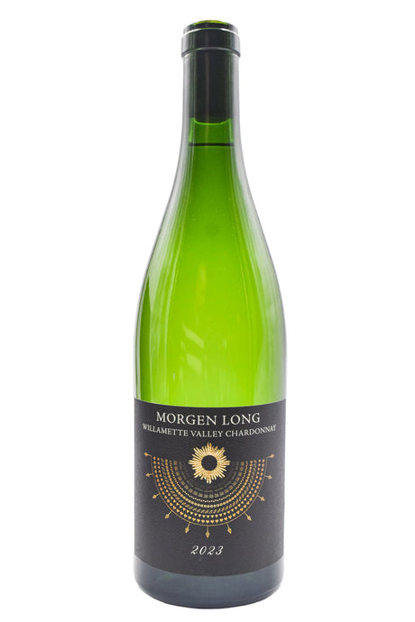Bottle of Morgen Long Willamette Valley Chardonnay Black Label 2023-White Wine-Flatiron SF