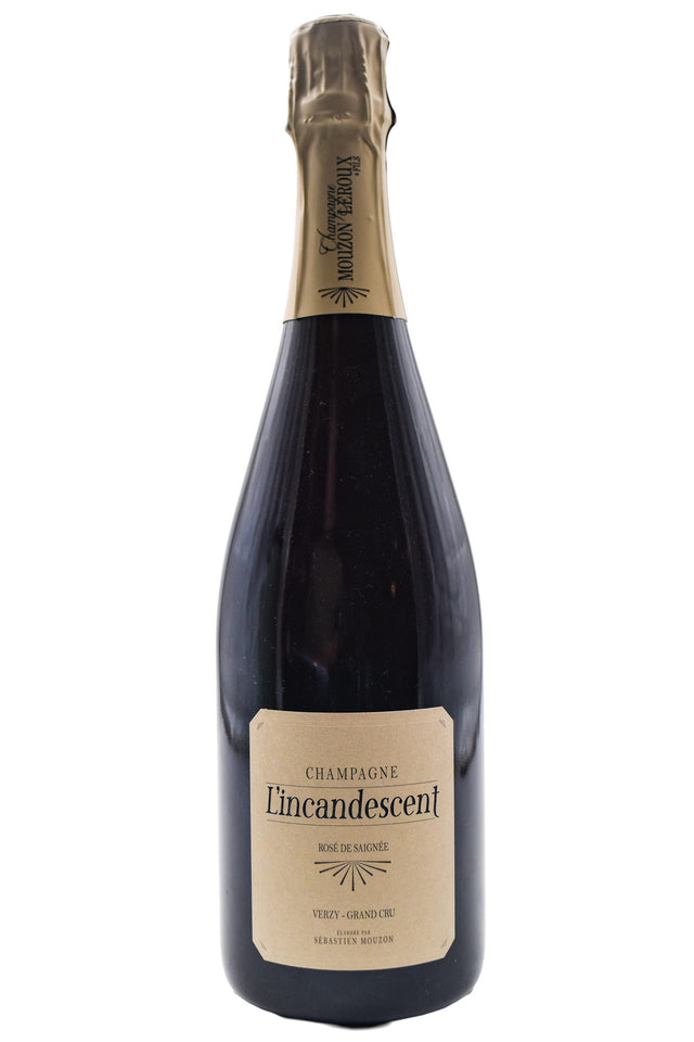 Bottle of Mouzon-Leroux Champagne Extra Brut Rose De Saignee l'Incandescent NV-Sparkling Wine-Flatiron SF