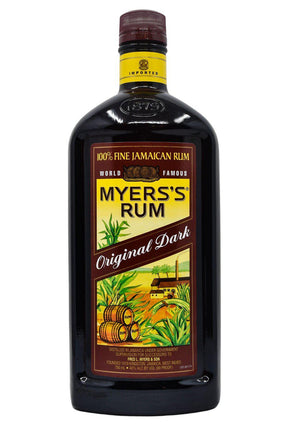 Bottle of Myers's Dark Rum-Spirits-Flatiron SF