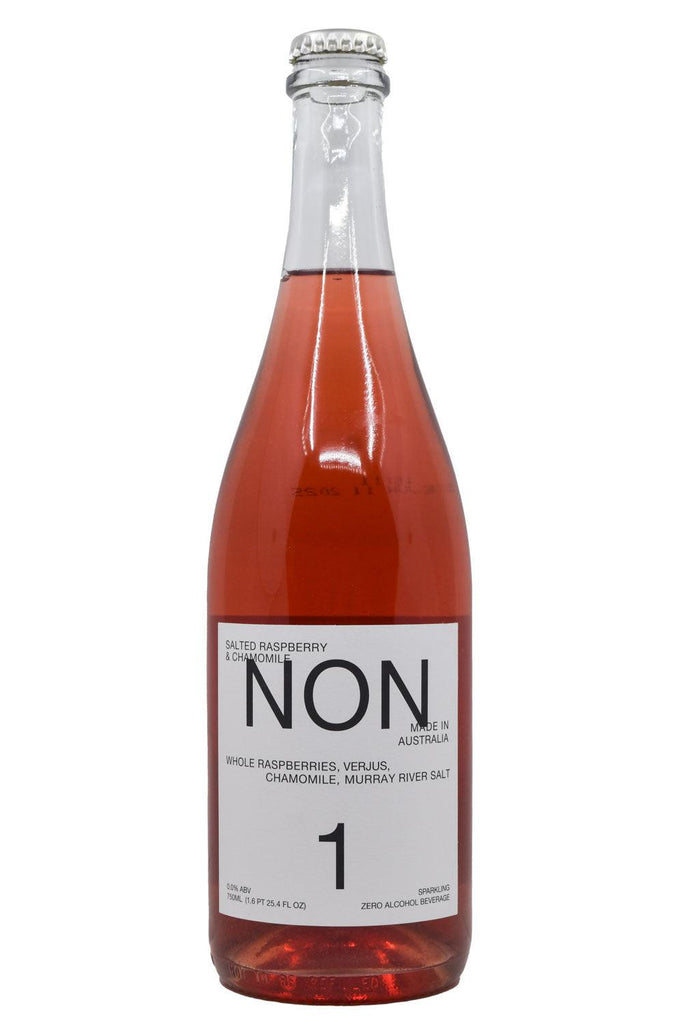 Bottle of NON 1 Salted Raspberry & Chamomile Non Alcoholic Wine Alternative-Grocery-Flatiron SF
