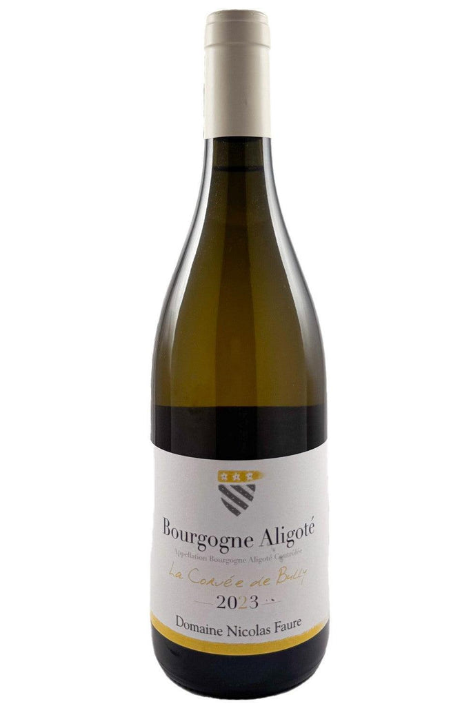 Bottle of Nicolas Faure Bourgogne Aligote La Corvee de Bully 2023-White Wine-Flatiron SF