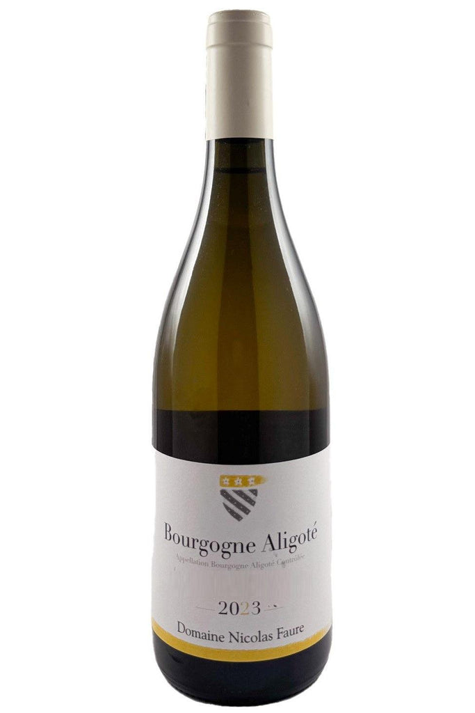 Bottle of Nicolas Faure Bourgogne Aligote Les Vignes Blanches 2023-White Wine-Flatiron SF