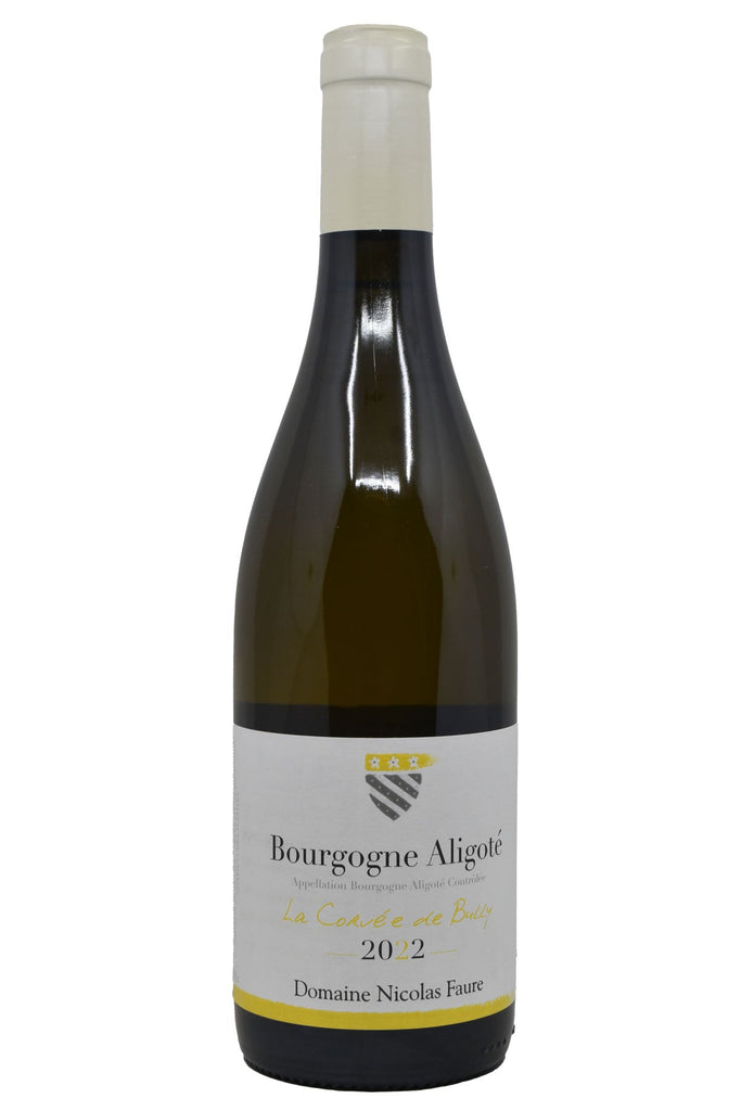 Bottle of Nicolas Faure Bourgogne Aligote la Corvee de Bully 2022-White Wine-Flatiron SF