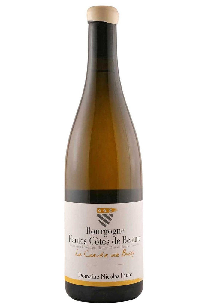 Bottle of Nicolas Faure Bourgogne Hautes Cotes de Beaune Blanc la Corvee de Bully Pinot Blanc 2023-White Wine-Flatiron SF