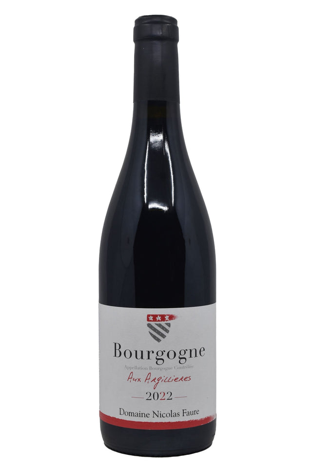 Bottle of Nicolas Faure Bourgogne Rouge aux Argillieres 2022-Red Wine-Flatiron SF
