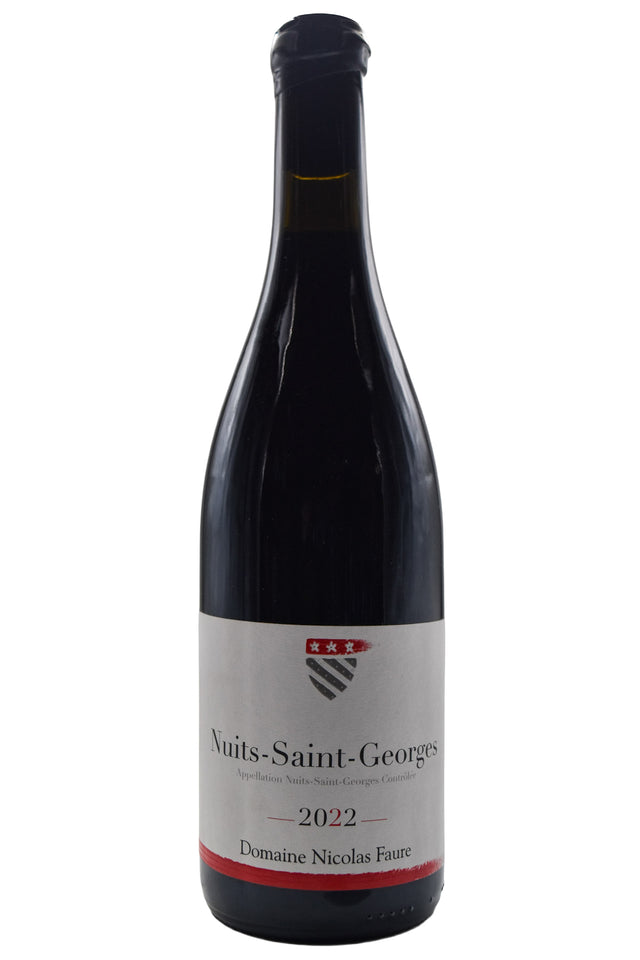 Bottle of Nicolas Faure Nuits Saint Georges 2022 [NET]-Red Wine-Flatiron SF