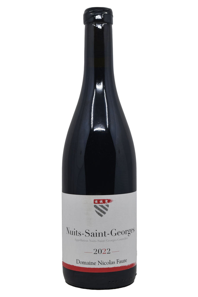 Bottle of Nicolas Faure Nuits Saint Georges Rouge 2022-Red Wine-Flatiron SF