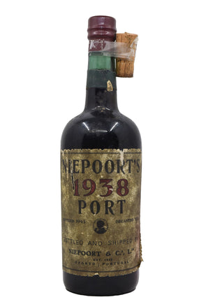 Bottle of Niepoort Port (Recorked 12/23/1993) 1938-Fortified Wine-Flatiron SF