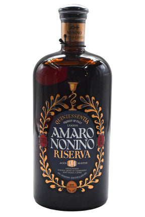 Bottle of Nonino Amaro Quintessentia Riserva-Spirits-Flatiron SF