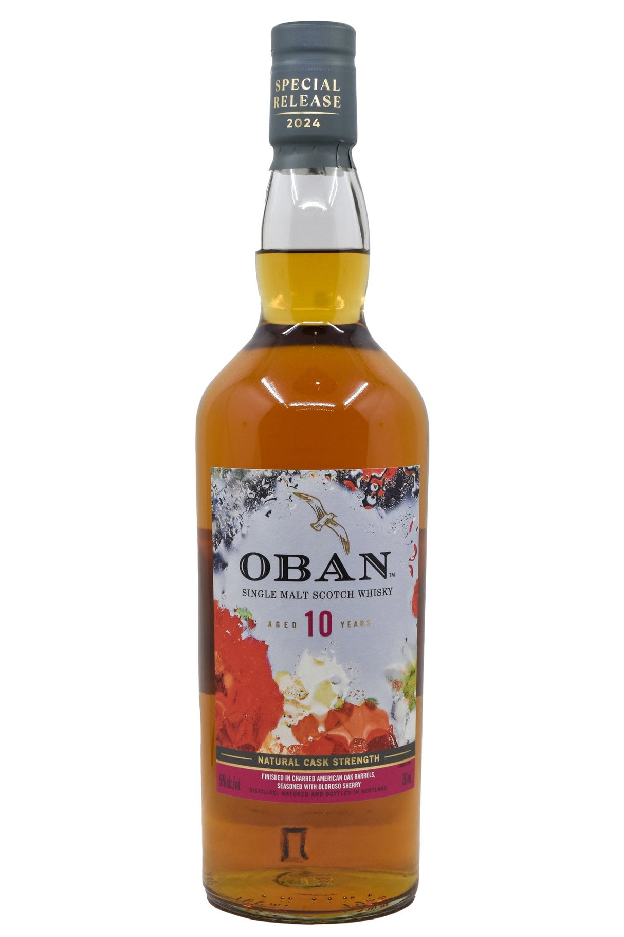Bottle of Oban 10 Year Old Special Release Scotch Whisky 2024 Special Release Coastal Orchard-Spirits-Flatiron SF