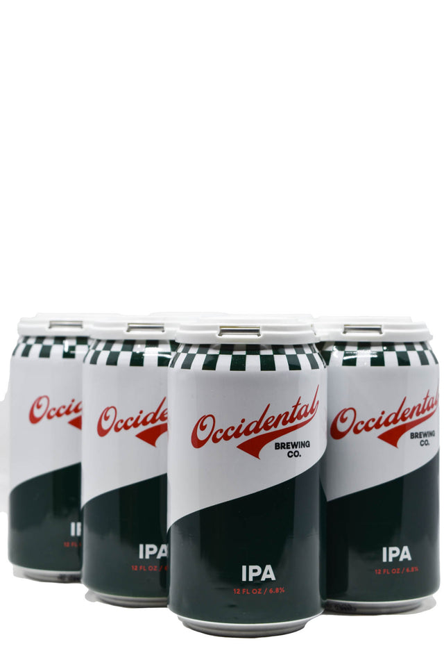 Bottle of Occidental Brewing Co. IPA 6pk (12oz)-Beer-Flatiron SF