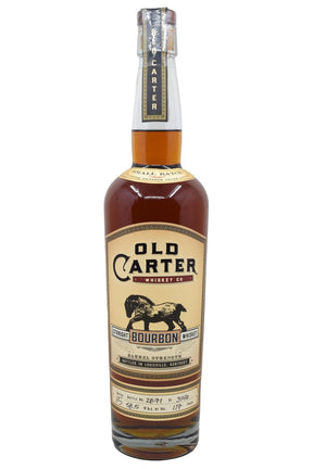 Bottle of Old Carter Small Batch Bourbon Batch #15-Spirits-Flatiron SF