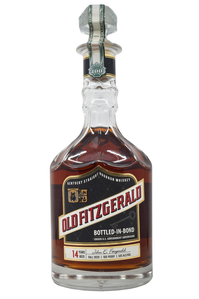 Bottle of Old Fitzgerald Bottled in Bond 14 Year Old Bourbon Fall 2020 Release-Spirits-Flatiron SF