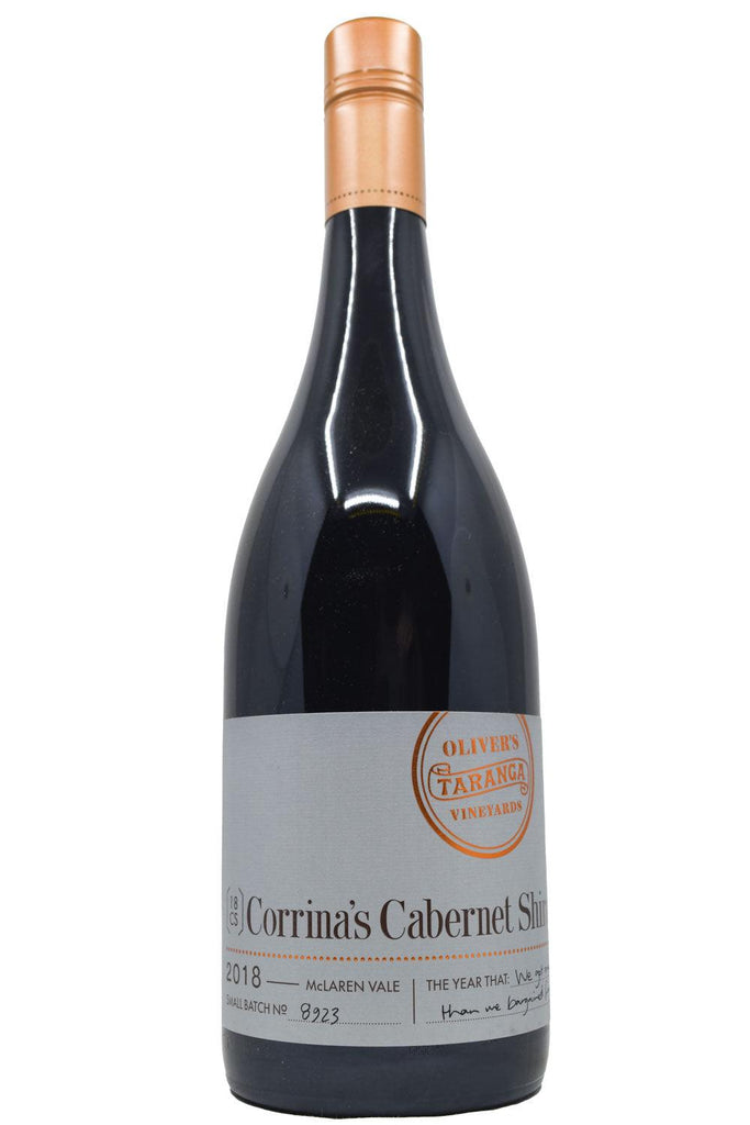 Bottle of Oliver's Taranga Vineyards Corrina's Cabernet/Shiraz 2018-Red Wine-Flatiron SF