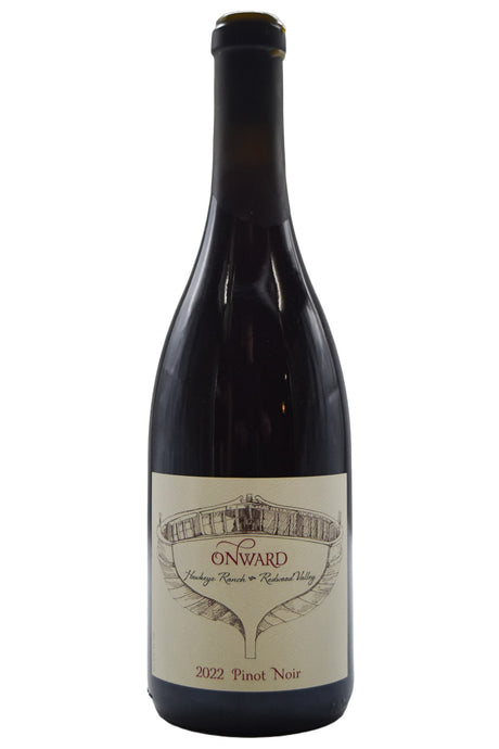 Bottle of Onward Redwood Valley Pinot Noir Hawkeye Ranch 2022-Red Wine-Flatiron SF