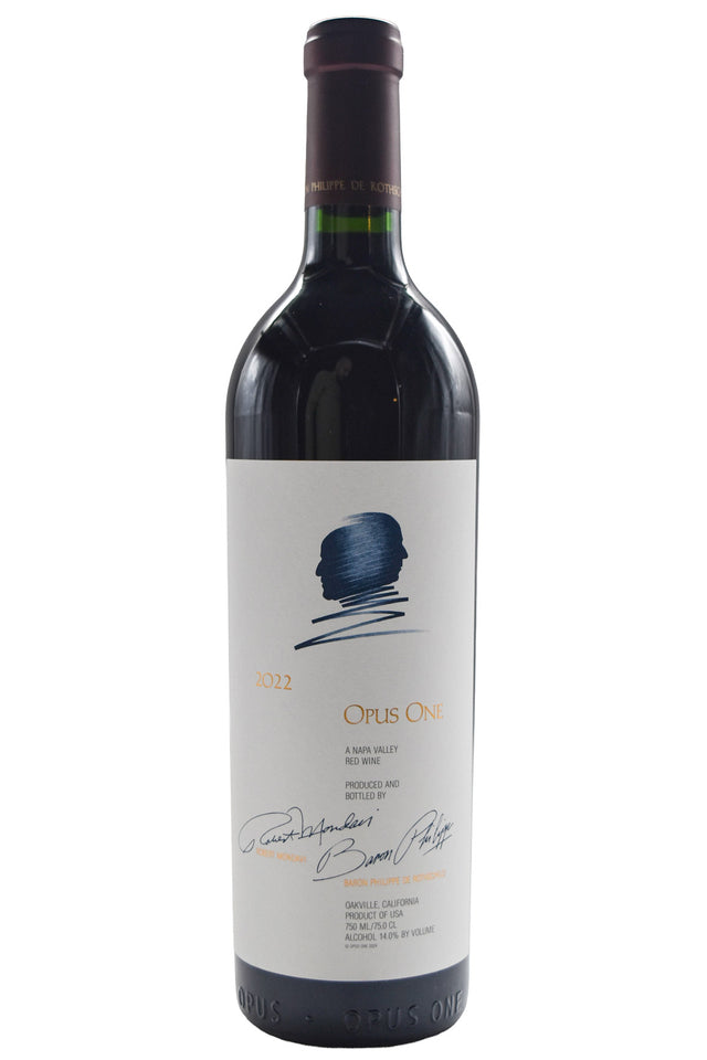 Bottle of Opus One Napa Valley Red 2022 [NET]-Red Wine-Flatiron SF