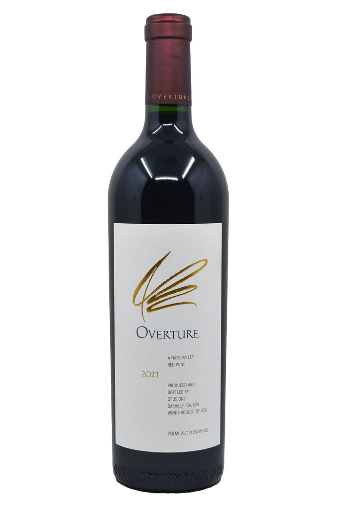 Bottle of Opus One Overture 2021-Red Wine-Flatiron SF