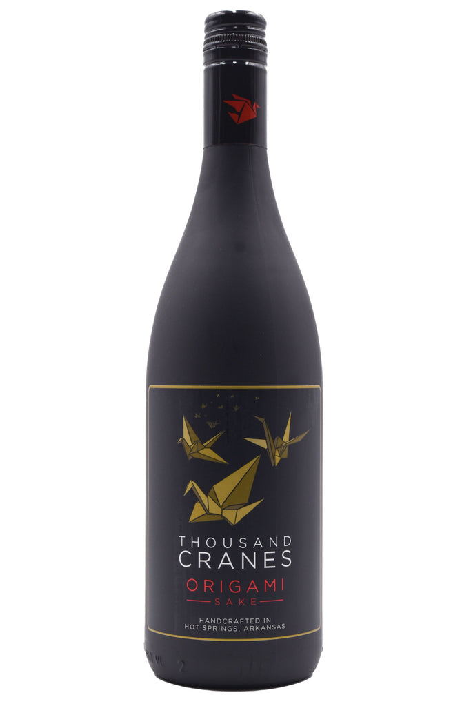Bottle of Origami Thousand Cranes Junmai Sake-Sake-Flatiron SF