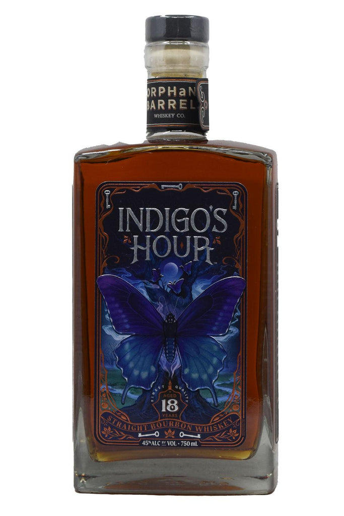 Bottle of Orphan Barrel Indigo's Hour 18 Year Old Straight Bourbon-Spirits-Flatiron SF