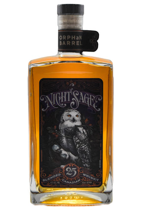Bottle of Orphan Barrel Night Sage 25 Year Blended Canadian Whisky-Spirits-Flatiron SF