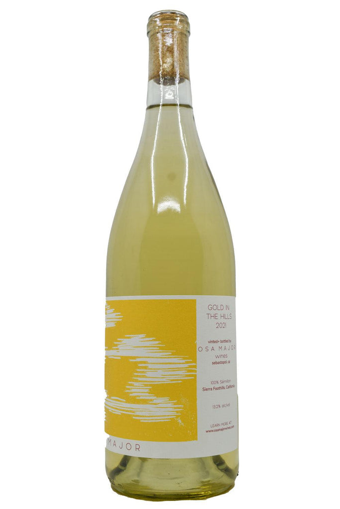 Bottle of Osa Major Sierra Foothills Semillon Gold In The Hills 2021-White Wine-Flatiron SF
